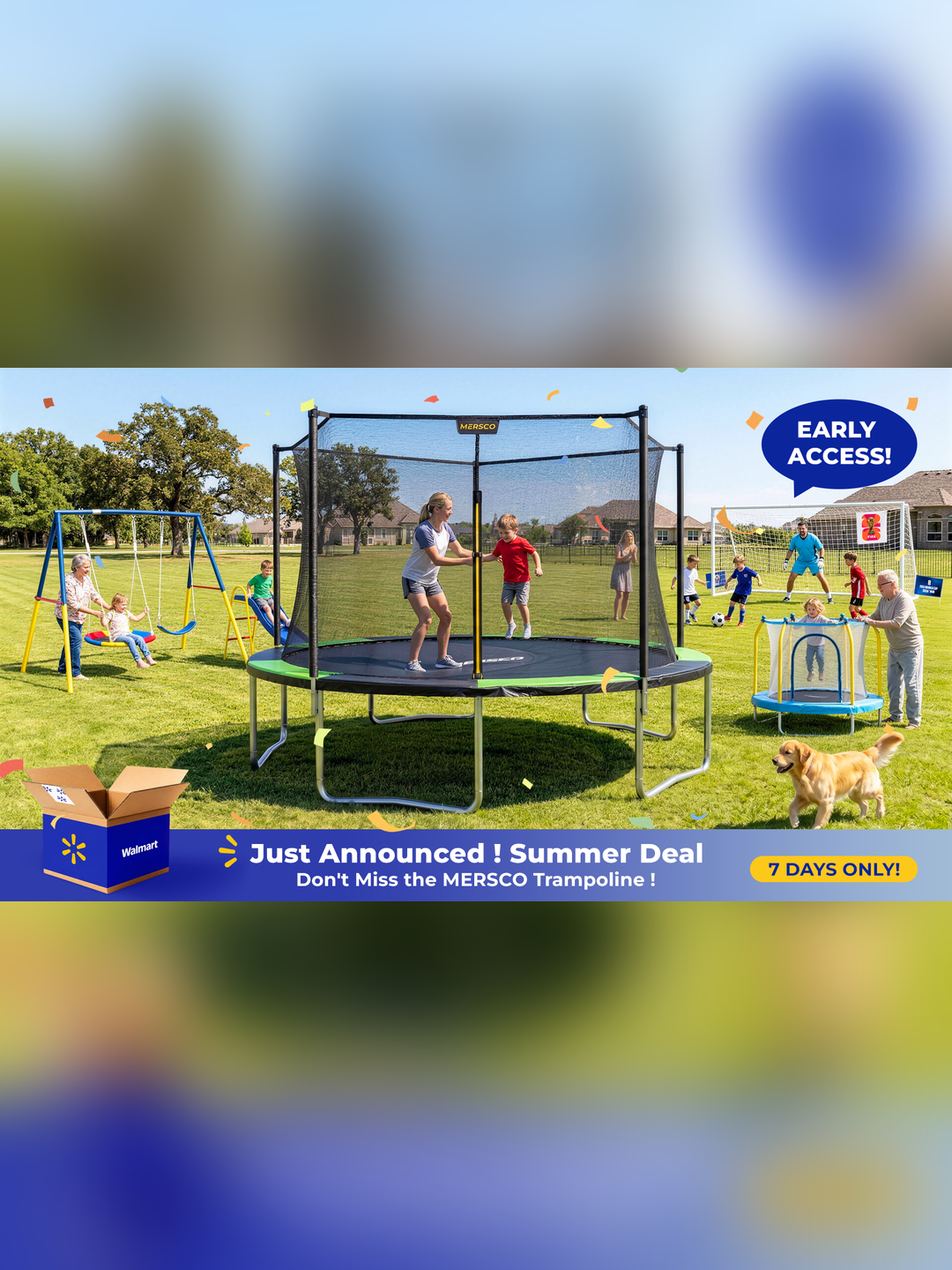 MERSCO Trampoline Joins Walmart Summer Deals, June 22–28