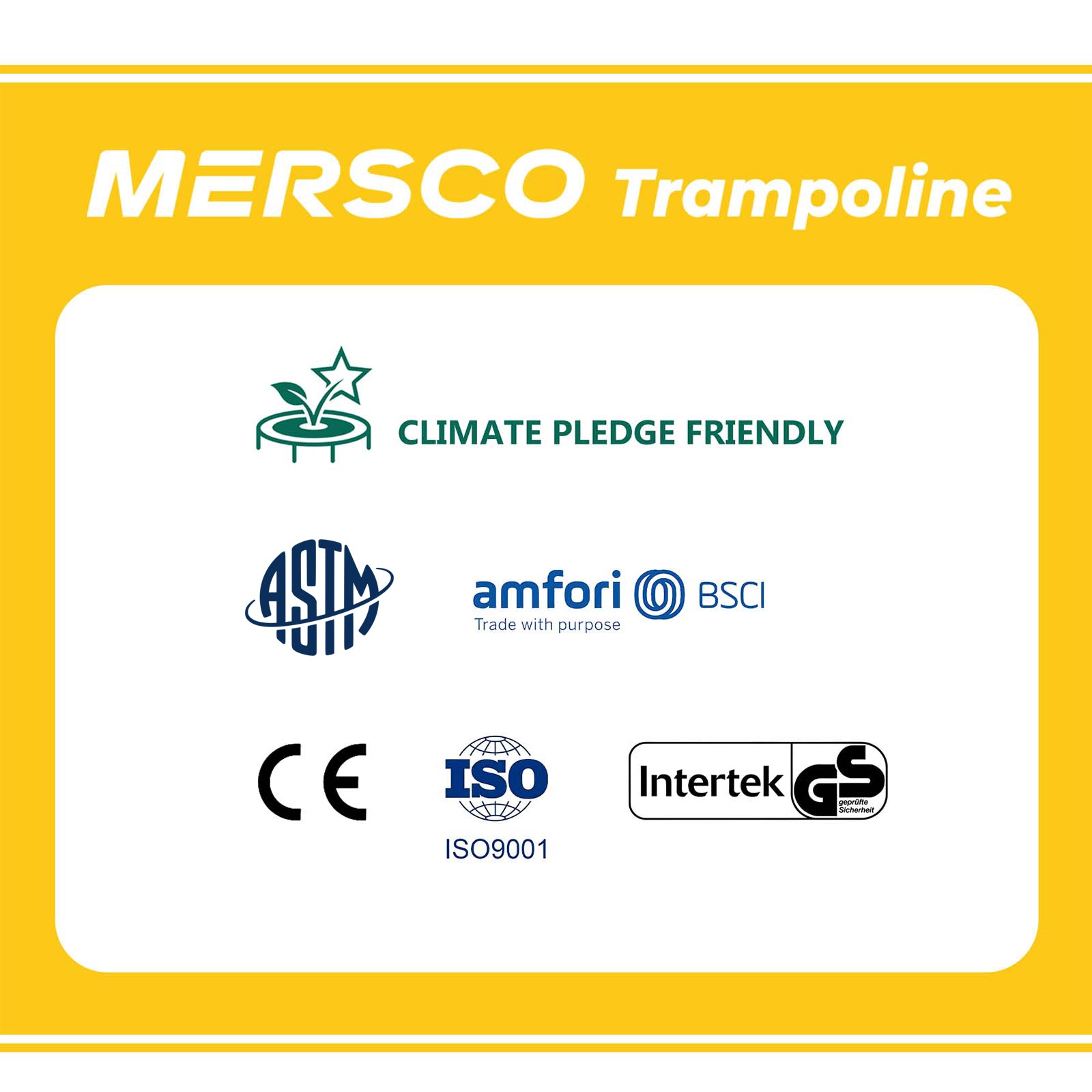 Trampoline Safety Certifications: What Do ASTM, CPC, and Amazon Climate Pledge Friendly (CPF) Mean?