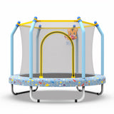 55inch Toddler Mini Trampoline Blue Printed