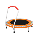 36inch Mini Toddler Trampoline Orange Printed