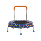 28inch Mini Toddler Trampoline Blue Printed